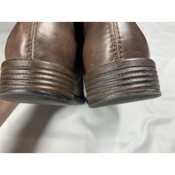 Kenneth Cole Reaction Leather Riding Boots Women Size 10M 'Tried and Tide' Brown - Picture 10 of 15